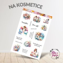 Na kosmetice | Samolepky do diáře