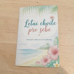 Letní chvile pro sebe | Motivační sešit