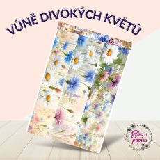 Vůně divokých květů | Samolepky do diáře - obrázkové pásky