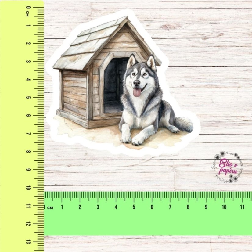Aljašský malamut | Samolepka do diáře | Limitka