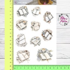 Zimní zápisky | Samolepky do diáře