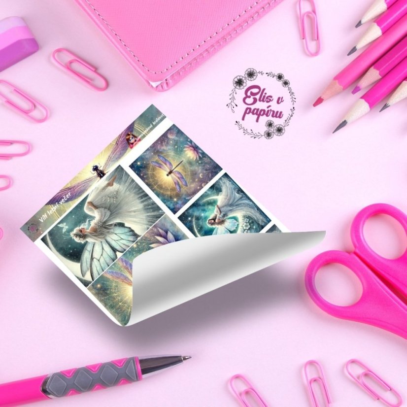 Vílí letní večer | Samolepky do diáře