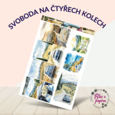 Svoboda na čtyřech kolech | Samolepky do diáře