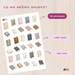 Knížky | Ikonky | Menší funkční aršík