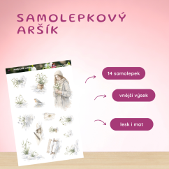 Naděje pod sněhem | Samolepky do diáře