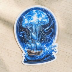 Magická medúza | Samolepka do diáře