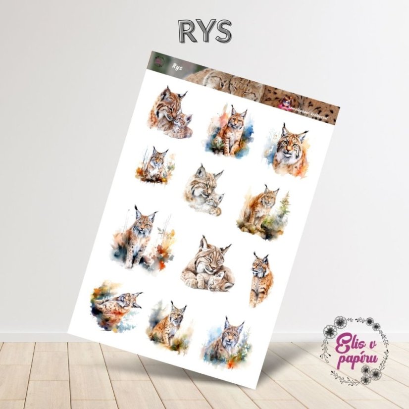 Rys | Samolepky do diáře