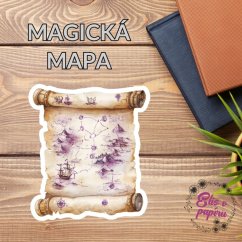 Magická mapa | Samolepka do diáře | Limitka