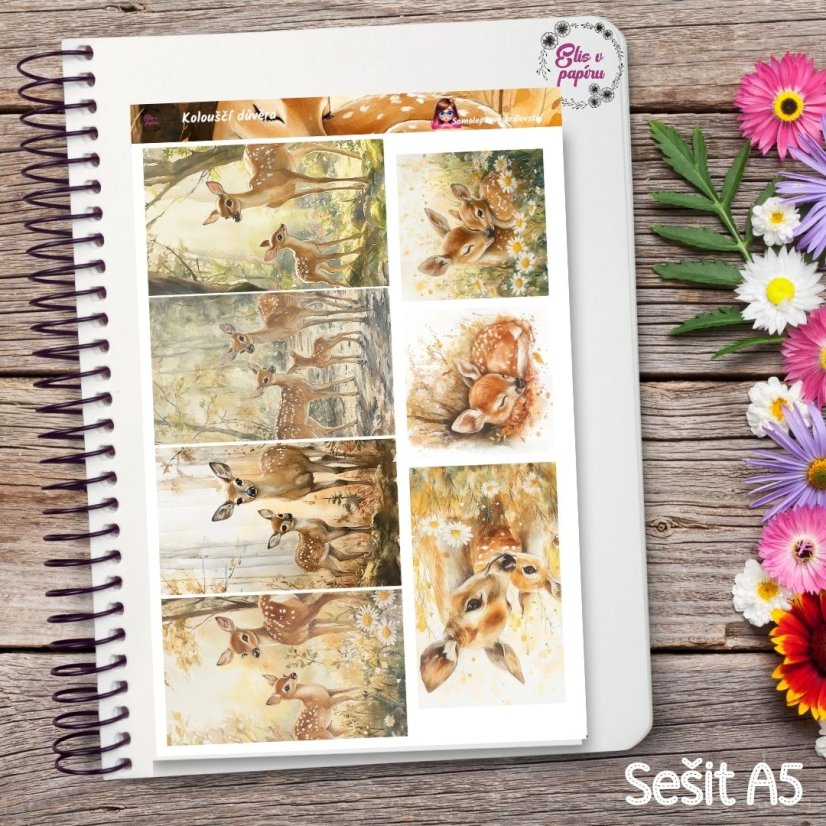 Kolouščí důvěra | Samolepky do diáře