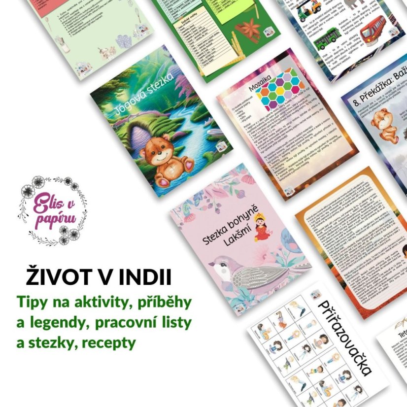 Cesta kolem světa do Austrálie - komplexní materiál plný pracovních listů, receptů, informací a nechybí i venkovní stezka