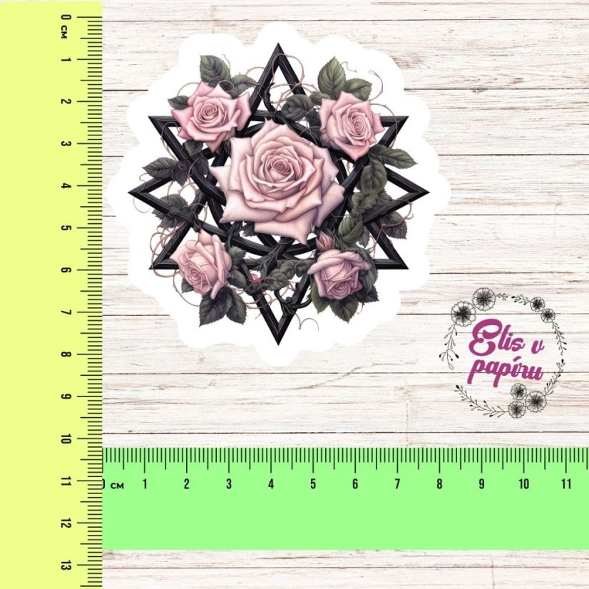 Mystická elegance | Samolepky do diáře