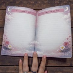 Sešit Sebeláska na papíře – Mé tiché odpovědi