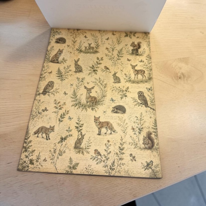 Lesní zvířátka | Sada na journaling a scrapbook