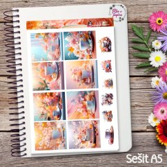 Šálek podzimní inspirace | Samolepky do diáře - obrázkové boxy