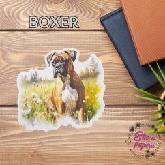 Boxer | Samolepka do diáře | Limitka