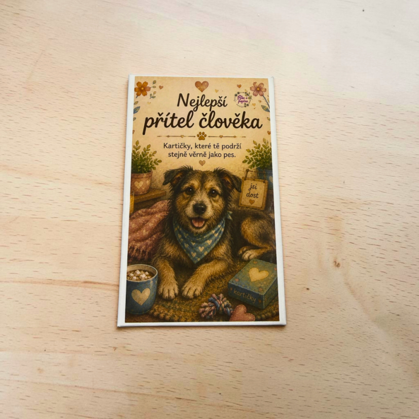 Nejlepší přítel člověka | Afirmační kartičky