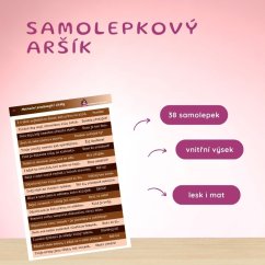 Motivační povzbuzující citáty | Samolepky do diáře