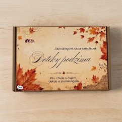 Doteky podzimu | Journalingová sada samolepek