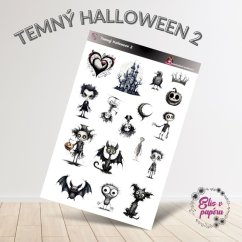 Samolepky s motivy temného Halloweenu ve stylu černobílých a šedých odstínů. Najdeš zde tajemné postavy, strašidelné domy, netopýry a další ikonické halloweenské motivy, které dodají tvému plánování nádech tajemna. Tyto elegantní a strašidelné samolepky jsou ideální pro fanoušky Halloweenu, kteří chtějí přidat do svého diáře trochu napětí a tajemství.