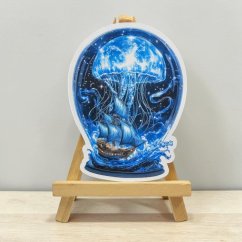 Magická medúza | Samolepka do diáře