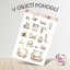 V objetí pohodlí | Samolepky do diáře