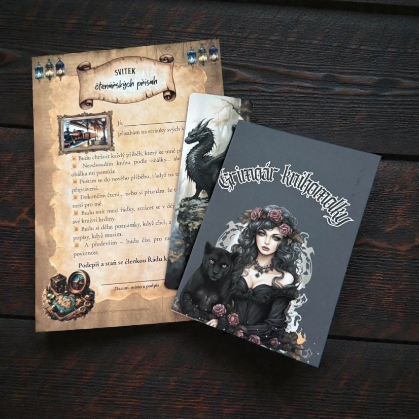 Fantasy knihomolka | Balíček z mystery boxu pro knihomolky