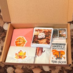 Doteky podzimu | Journalingová sada samolepek