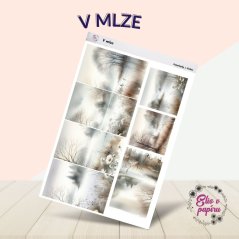 Samolepky s motivy mlhy, které přináší do tvého plánování klid, tajemství a snovou atmosféru. Perfektní doplněk pro diář, bujo nebo scrapbook. Samolepky s motivy mlhy, které přináší do tvého plánování klid, tajemství a snovou atmosféru. Perfektní doplněk pro diář, bujo nebo scrapbook.