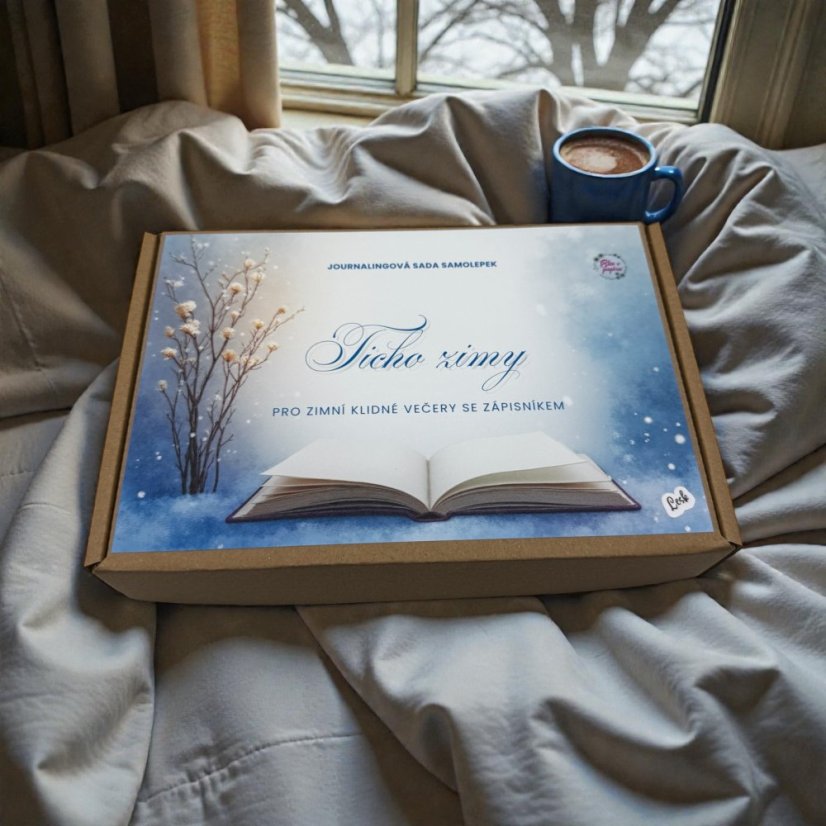 Ticho zimy | Journalingová sada samolepek