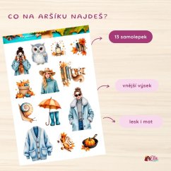 Moje podzimní nálada | Samolepky do diáře