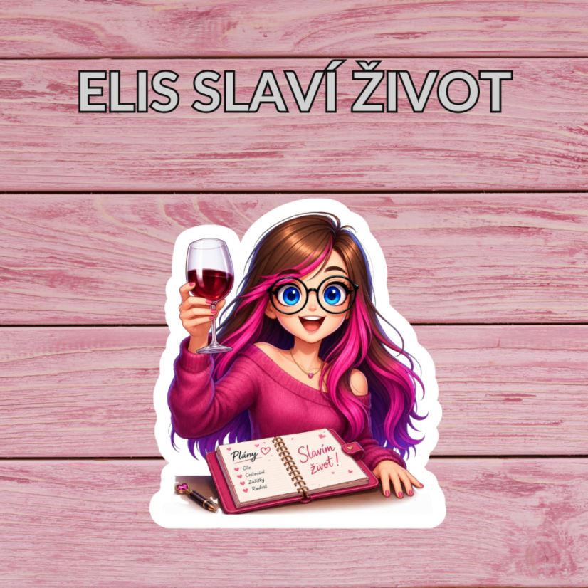 Narozeninová limitovaná sada s Elis v lesku