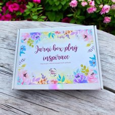 Jarní box plný inspirace | Jarní mystery box | Papírenský box