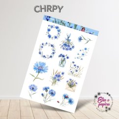 Chrpy | Samolepky do diáře