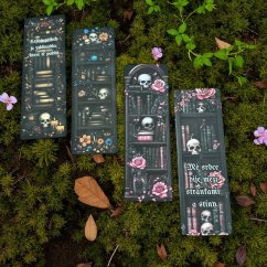 Gotické knižní záložky | Sada knižních záložek