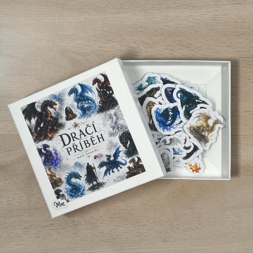 Dračí příběh | Malé kusové samolepky pro diář i scrapbook