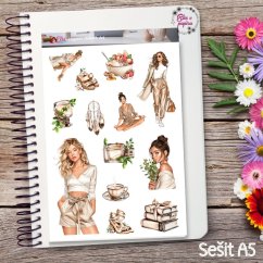Elegance všedních dnů | Samolepky do diáře
