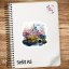 Kouzelný zámek jako z pohádky, který přenese tvůj diář do světa fantazie. Perfektní pro bujo, scrapbook nebo jakékoliv plánování s nádechem magie. Kouzelný zámek jako z pohádky, který přenese tvůj diář do světa fantazie. Perfektní pro bujo, scrapbook nebo jakékoliv plánování s nádechem magie.