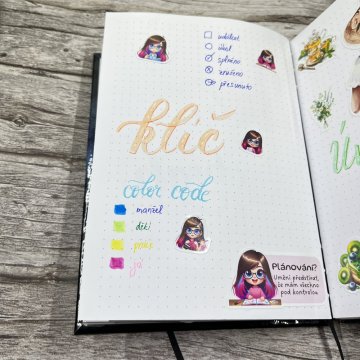 Bujo výzva 5 - Začínáme s klíčem v bujo: Tipy a triky pro lepší organizaci