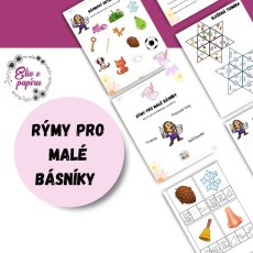 Pracovní listy pro procvičování rýmů a sluchovou percepci