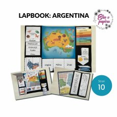 Lapbook pro děti na téma Argentina od Elis v papíru