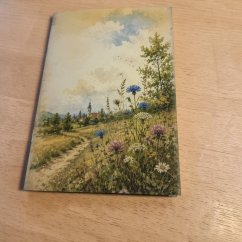 Vintage sešit letní přírody