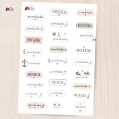 Procházka | Texty | Menší funkční aršík