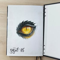 Dračí oko | Maxi kusová samolepka pro diář i scrapbook