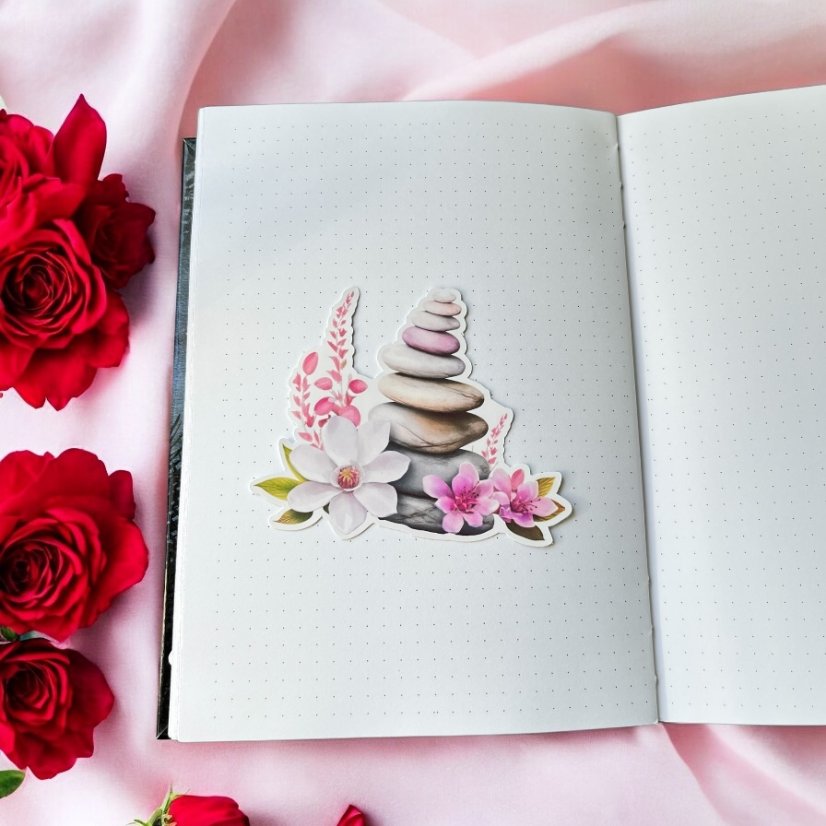 Zen v duši | Maxi kusová samolepka pro diář i scrapbook