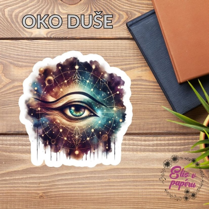 Oko duše | Samolepky do diáře