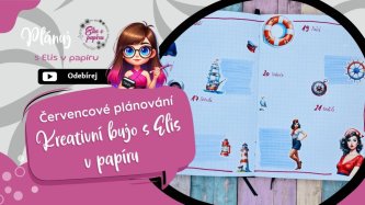 Videoblog: Červenec v bujo aneb jak plánuji já