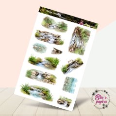 Potoky a potůčky | Samolepky do diáře