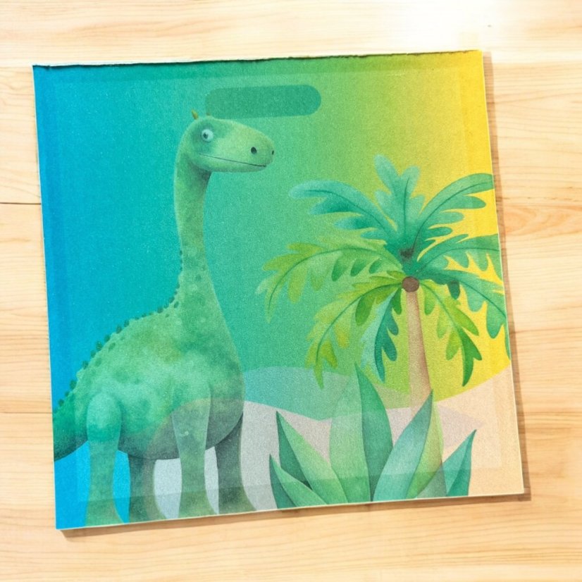 Trhací bločky s dinosaury