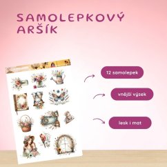 Poetika venkova | Samolepky do diáře