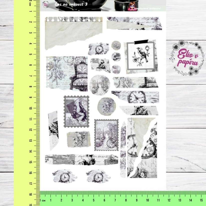 Čas na inkoust 3 | Samolepky do diáře